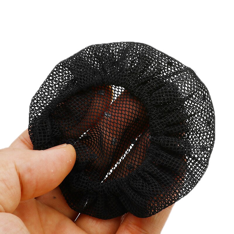 Malla Invisible para el pelo para pelucas, malla con borde elástico para estilizar, líneas suaves, accesorios para el cabello deportivos de 10cm, 1/2 Uds.