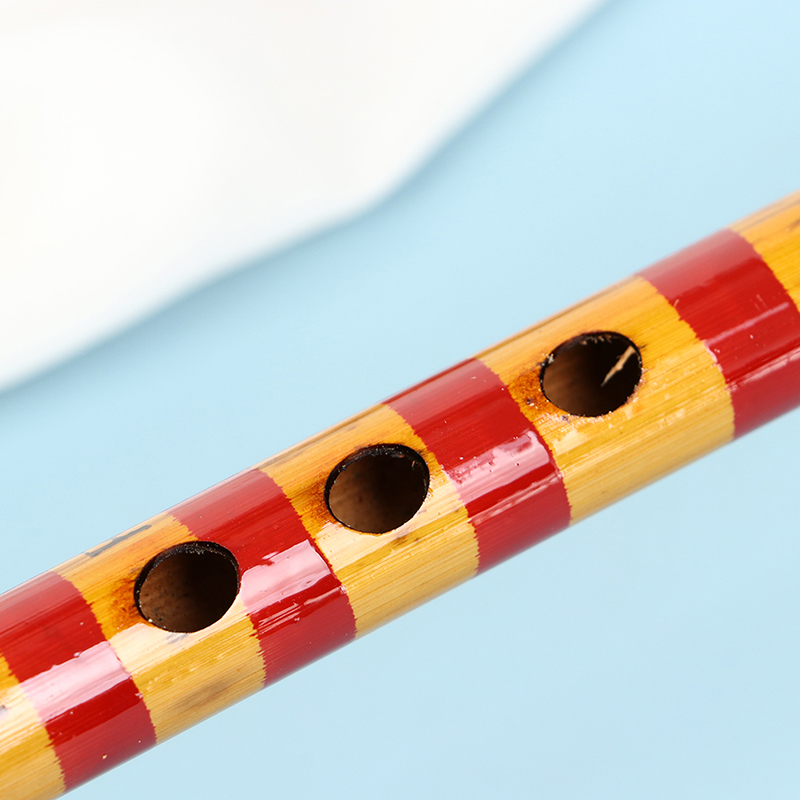 1Pc Flute Bamboo Musical Instrument Handmade for Beginner Students