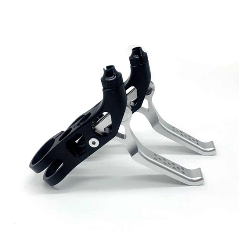1 paar Fahrrad Bremshebel für Brompton Klapp Fahrrad V Bremshebel Aluminium Legierung Bremshebel