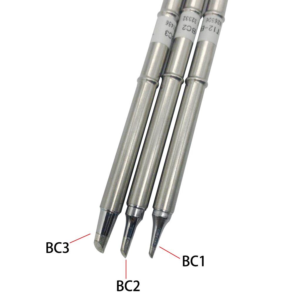 T12 BC1 series Soldering Solder Iron Tips T12 Series Iron Tip For Hakko FX951 STC AND STM32 OLED Electric Soldering Iron