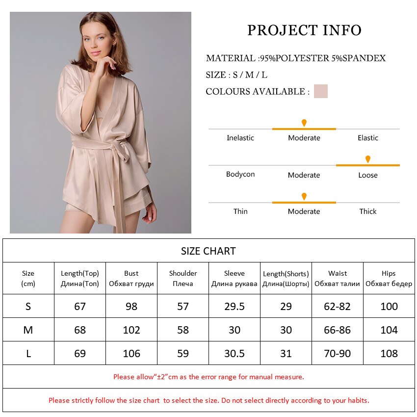 Hiloc Kaki Satijn Sexy Nachtkleding Losse Gewaad Sets Pak Lente Badjas Vrouwelijke Pyjama Set Vrouwen Pyjama Shorts Nachtkleding