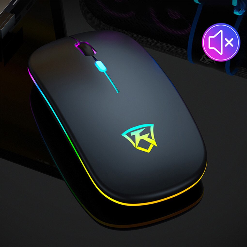 Mouse Wireless Silent LED Backlit Mice USB Optical Ergonomic Gaming Mouse PC 1600DPI 2.4GHz Computer Mouse For Laptop PC