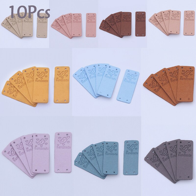 KRYMSON Set of 20 Leather Iron On Patches, Decorative Clothing Patches