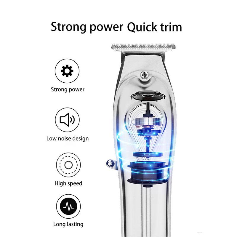 RESUXI Electric Hair Clipper For Men Barber Beard Trimmer Shaver Cordless Rechargeable Hair Cutting Machine