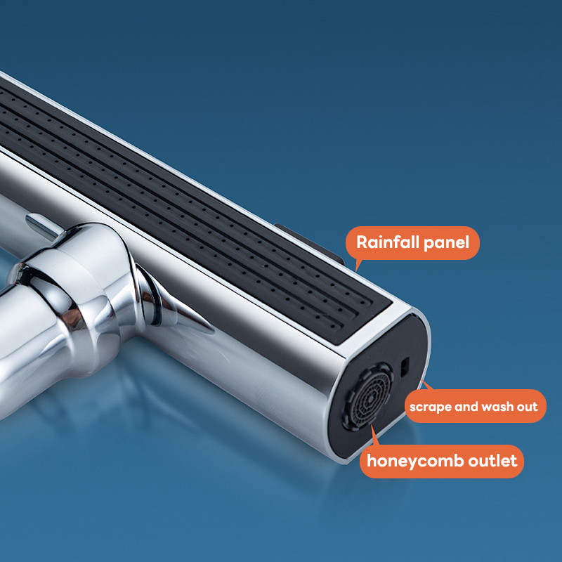 Grifo de cocina de cascada, aireador, mezclador, extensor, adaptador, accesorio, boquilla de agua, fregadero de cocina ajustable para el hogar