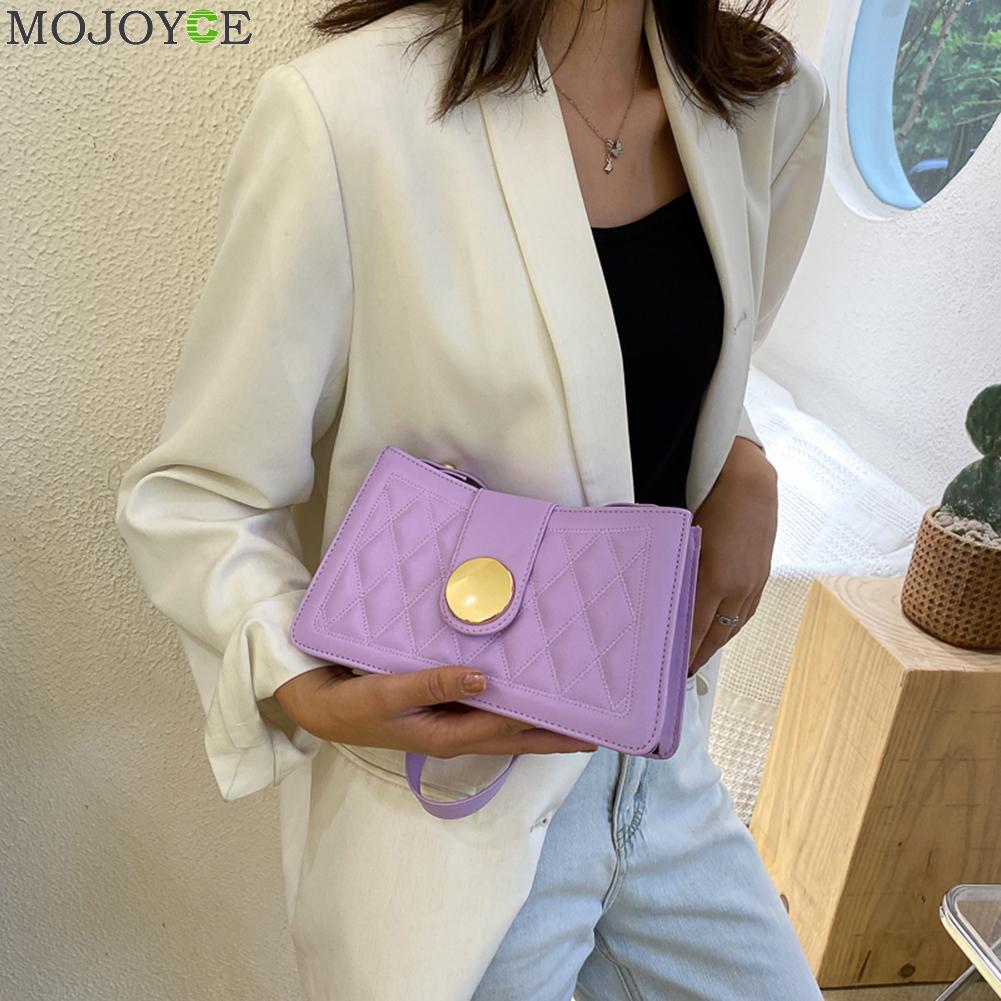 treillis modèle sac à main en cuir PU Portable femmes couleur unie sous les bras sacs à bandoulière femme décontracté rue voyage fourre-tout