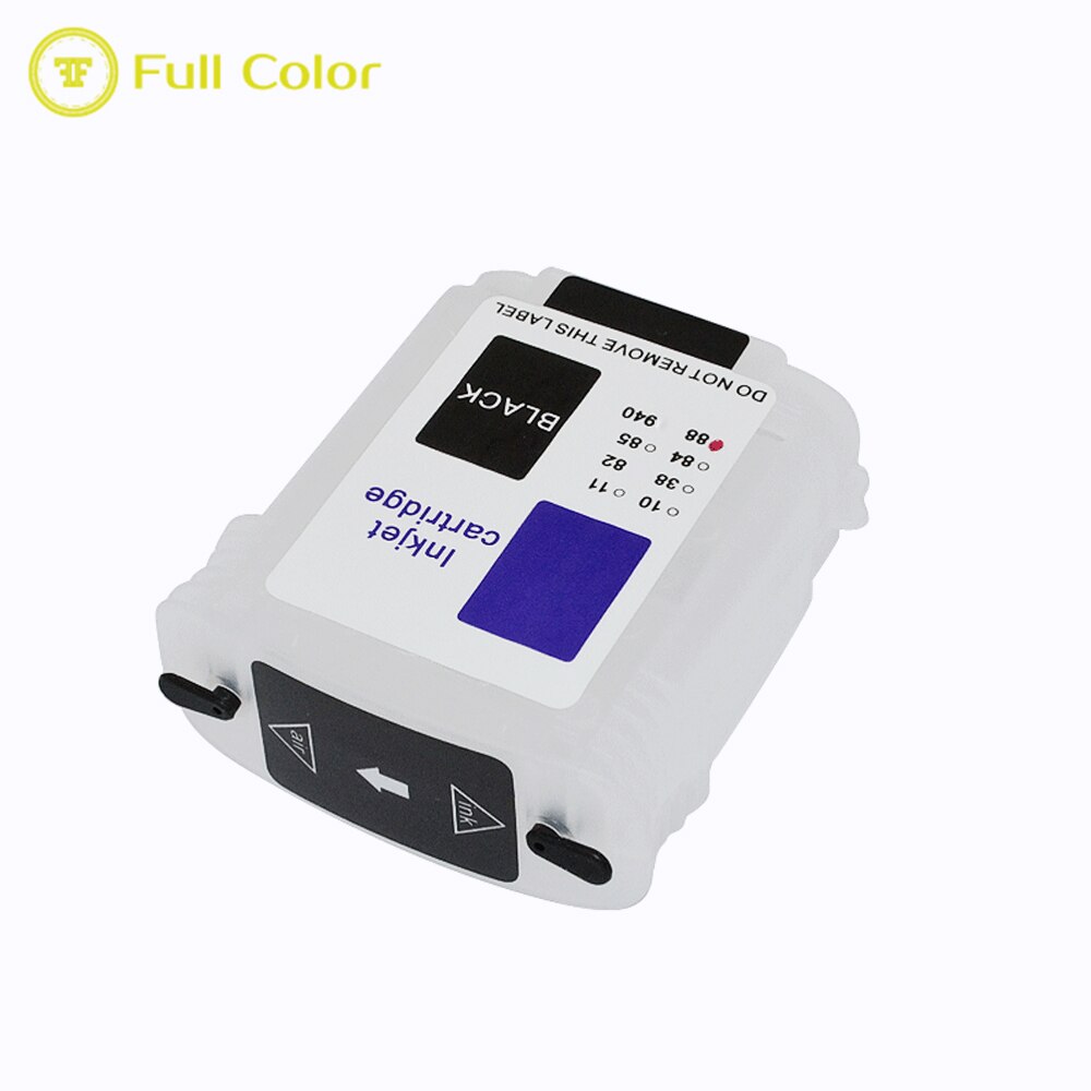 FULLCOLOR cartuccia riutilizzabile con il circuito integrato del ripristino automatico 88 per hp K550 K5400 K8600 L7480 L7750 L7590 L7580 L7680 L7780 L7550 l7650