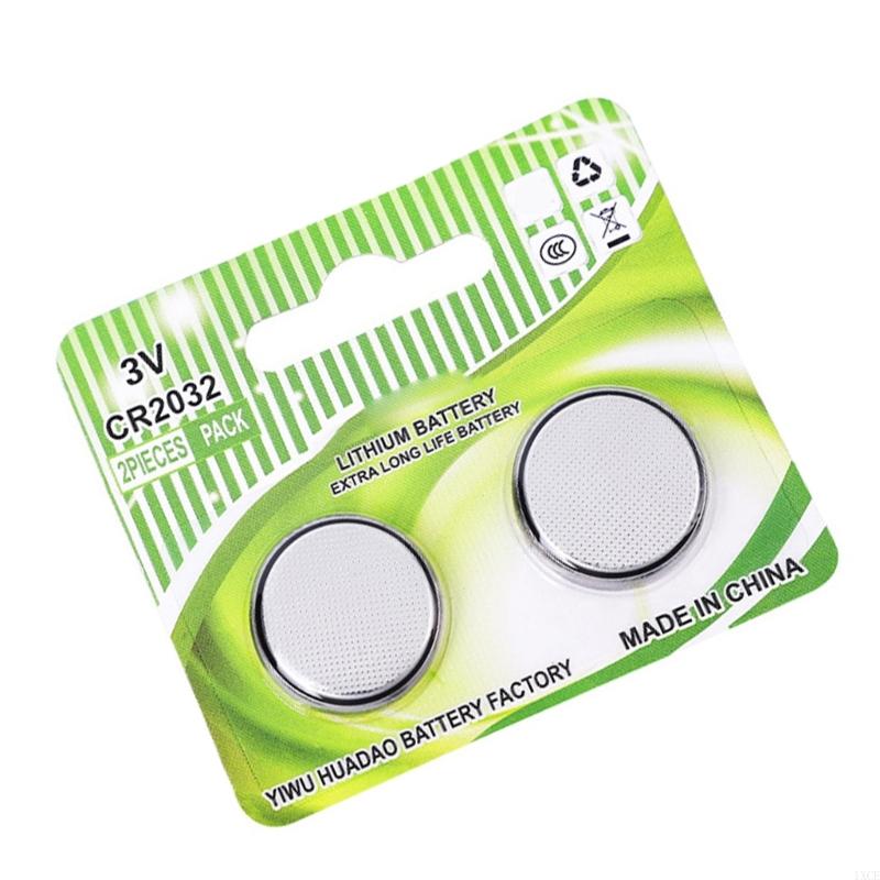 1XCE CR2032 leistungsstarke 3V -Münzzellenbatterien mit sicherem Speicherdesign CR2032 -Batterien
