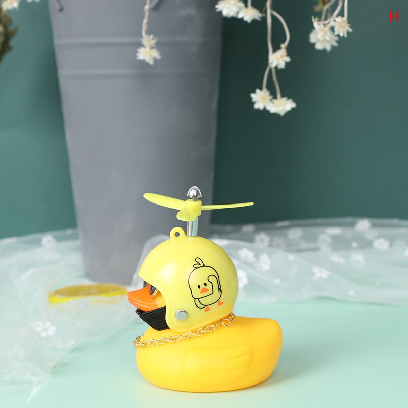 1 PC SchöNe Kleine Gelbe Ente Auto Waren Wind-brechen Welle-brechen Ente Für Auto Ornamente Auto innen Dekoration: h