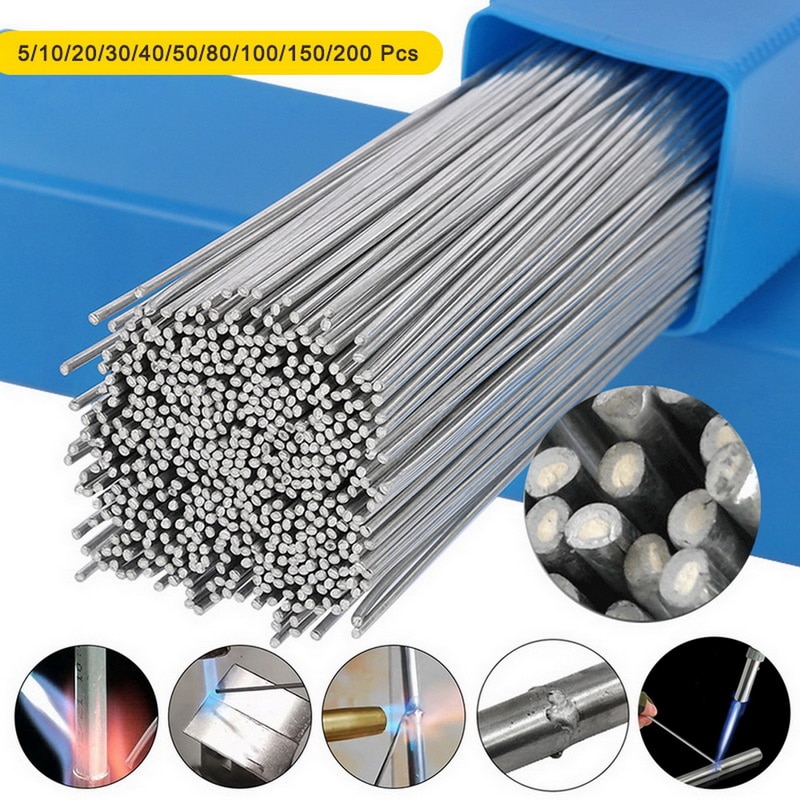 Aluminium Flux Cored Weld Low Temperature Simple Welding Rods Easy For Aluminum Welding Soldering No Need Solder Powder