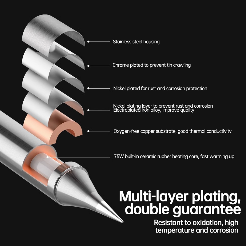 T12 Soldering Iron Tips Electric Soldering Iron Welding Tools T12 Soldering Station Kits