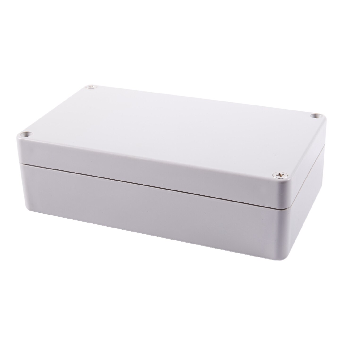 Plastic Electric Junction Box Case 158mmx90mmx48mm Gray