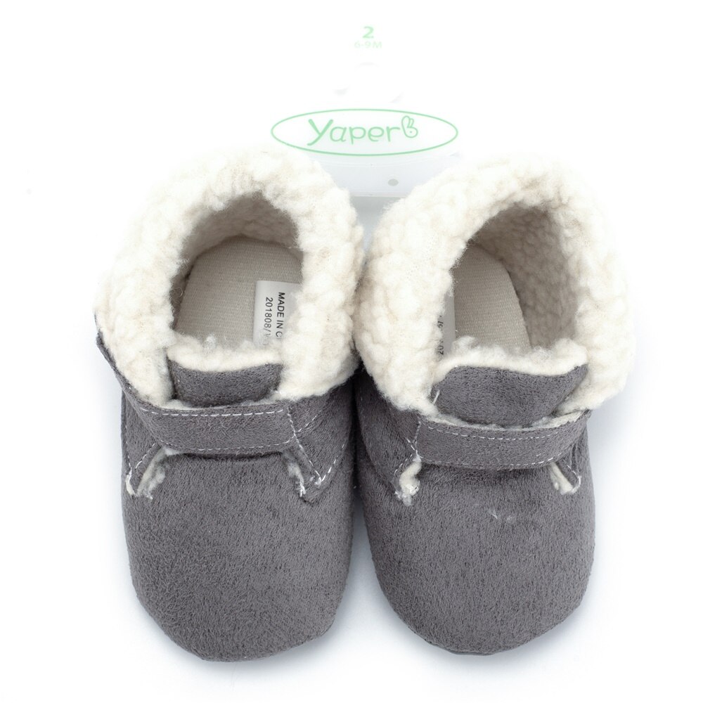 Baby Jongens Laarzen Imitatie Leer Suede Flanger Rechtop Pinda Suede Innerlijke Winter Warm Casual Laarzen Baby Schoenen Voor Jongens meisjes