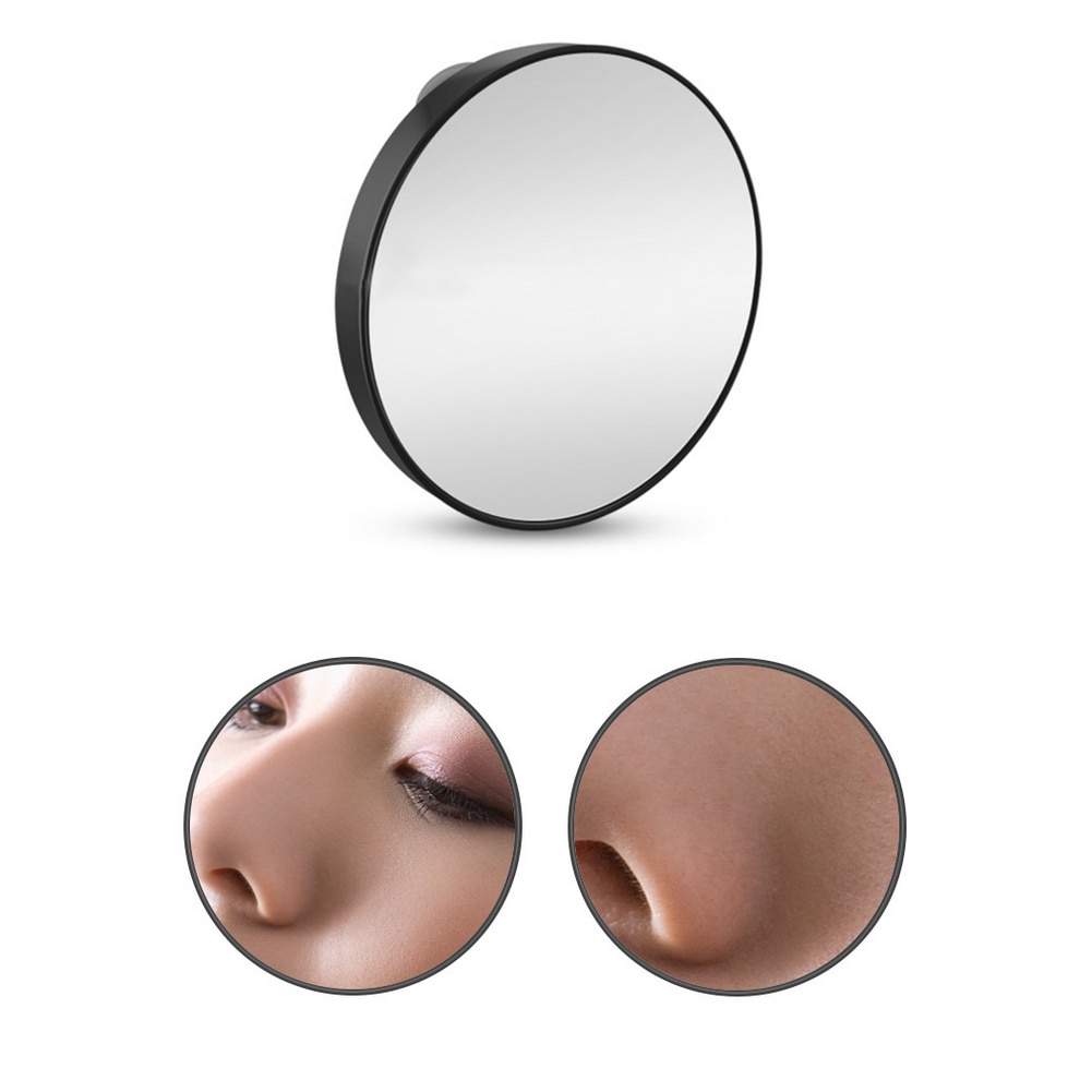 10x anti-dug sugekop badeværelse bruser makeup barberspejl porer forstørrelsesglas makeup spejle