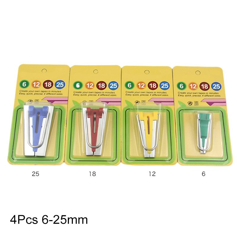 Set Di 3 Crea-Sbieco Per Cucito E Patchwork - Forbici Per Trapunta, Accessori Fai Da Te, Larghezze 12mm, 18mm, 25mm - 5
