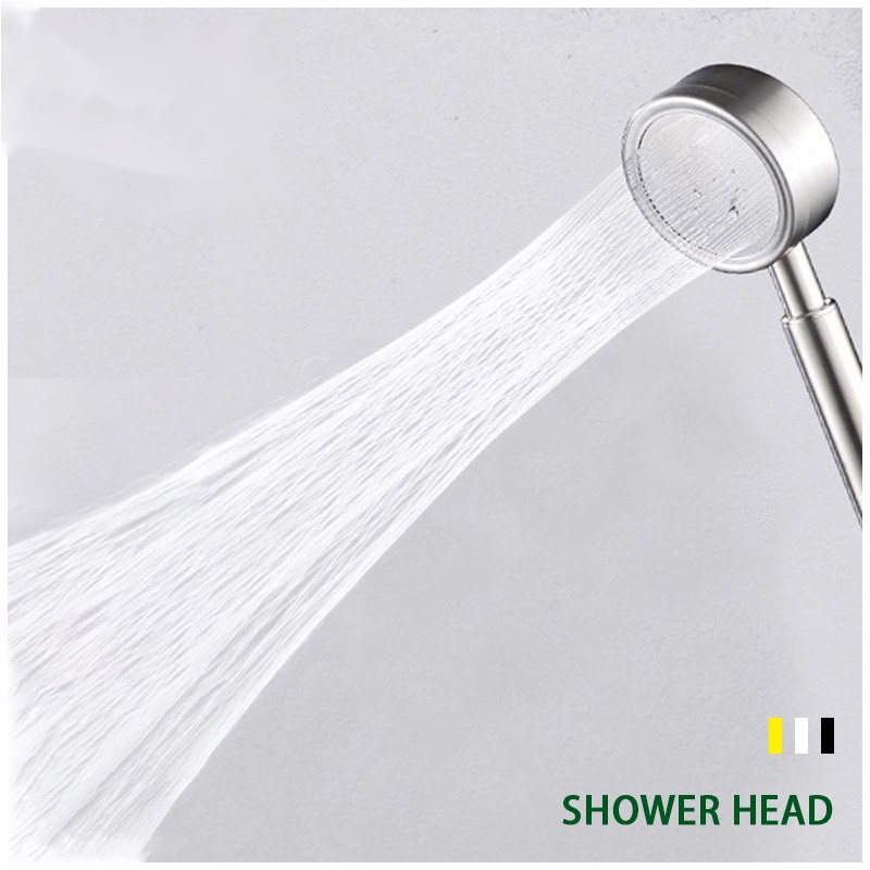 BAOKEMO Roestvrij Staal Badkamer Handheld Douchekop Hogedruk Waterbesparende Sproeier Nozzle Supercharged Neerslagmodi
