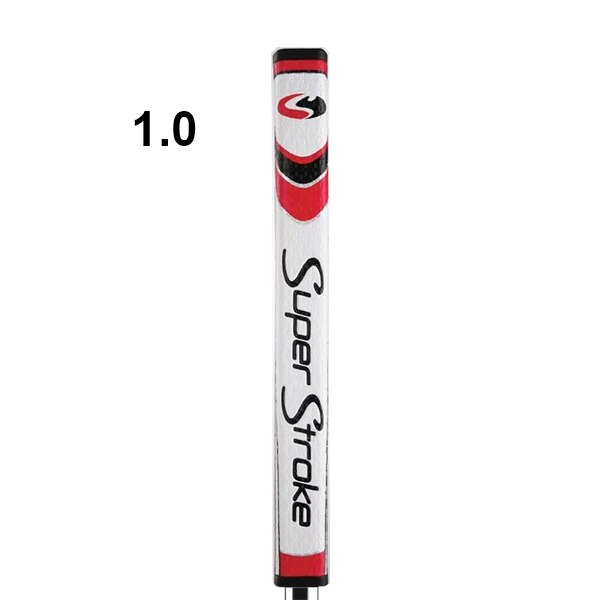 NEUESTE Nicht-Unterhose Golf Griffe Super Str *** PISTOLE GTR 1.0/2,0 Golf Vereine Putter Griff mit: 1.0-Weiß rot