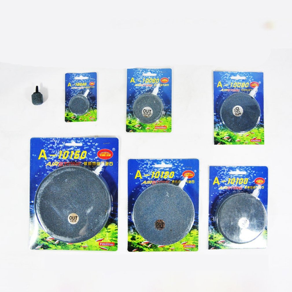 Luchtbel Disk Stone Aquarium Beluchter Aquarium Buis Pomp Hydrocultuur Zuurstof Bubble schotel aquarium zuurstof pomp