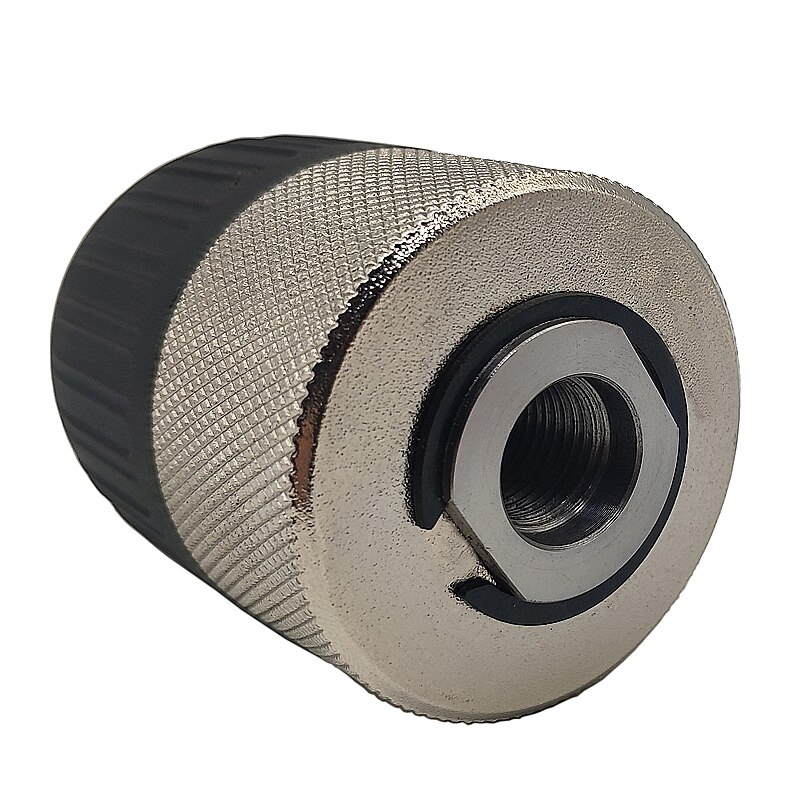 3-Jaw Keyless Drill Chuck 1/2inch 2-13mm 1/2-20UNF Quick Change Adapter SDS-Plus Shank 1/4" Hex Square For Hammer Drill