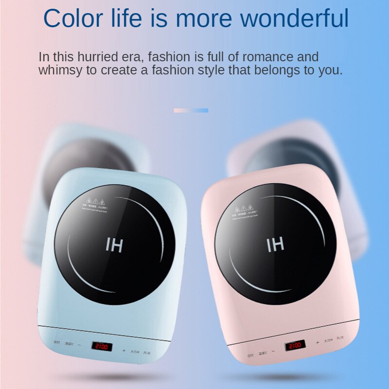 Mini small induction cooker household multi-function pot high-power fire boiler small appliances TZ-208A