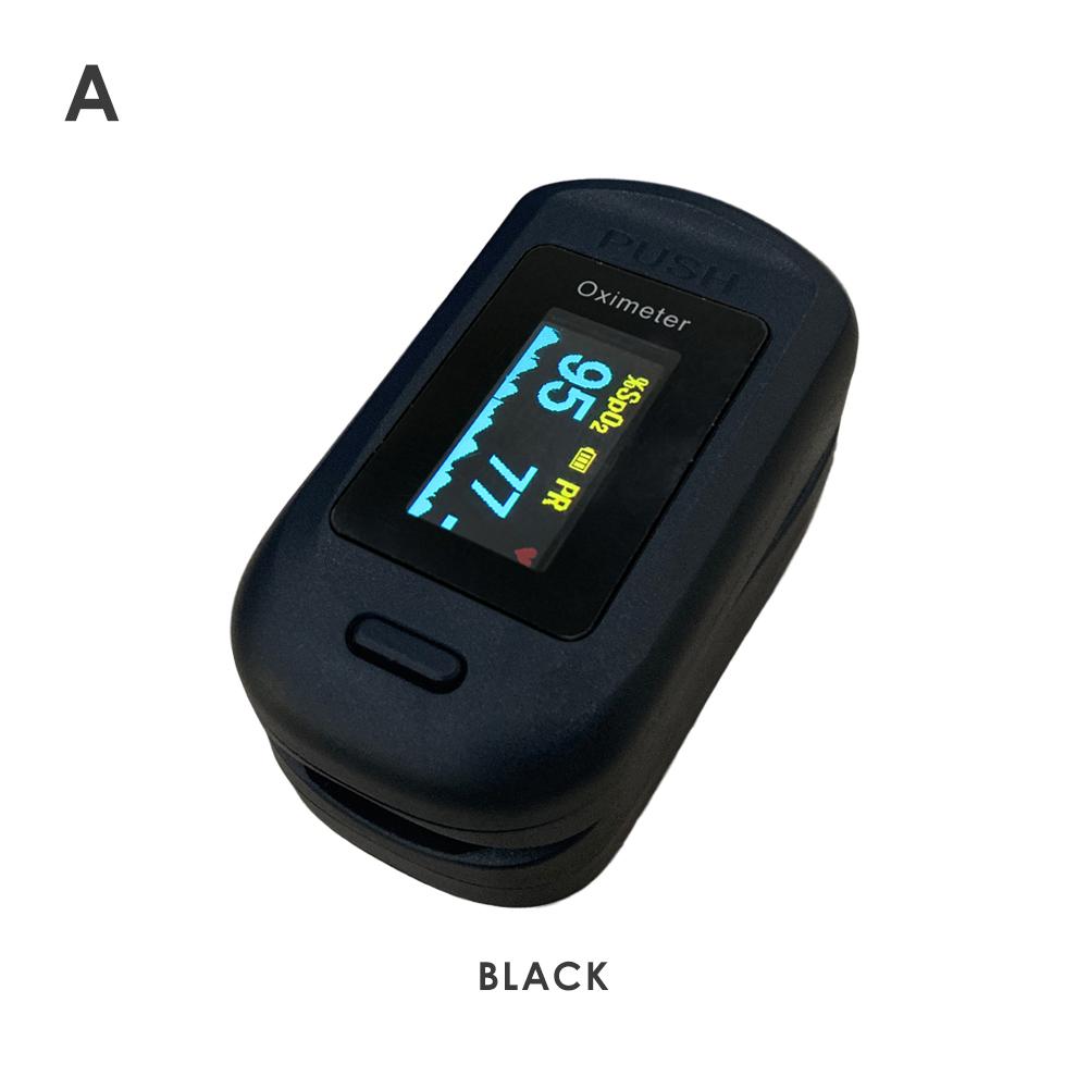 Finger Oximeter Oxygen Saturation Monitor Fingertip Oximeter Portable Oxygen Monitor SpO2 Heart Rate Monitor Oximeter In stock: A