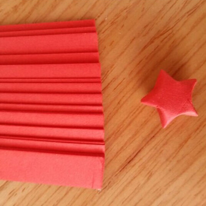 80pcs=1Bag Handcraft Origami Lucky Star Paper Strips Paper Origami Quilling Paper Home wedding Decoration