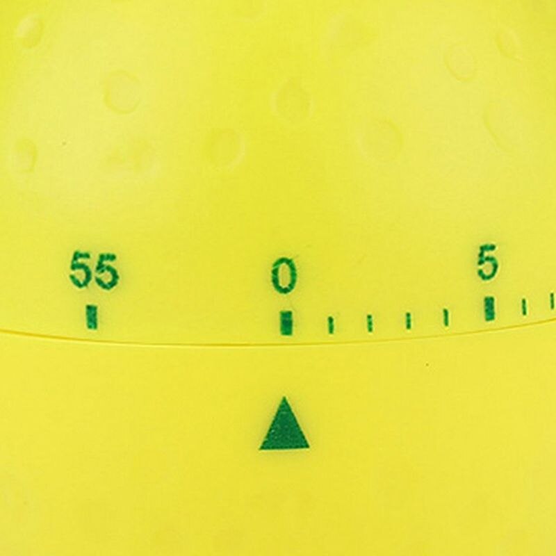 Kitchen Timer Timepiece Kitchen Timer Short Timer Alarm Clock Funny Egg Timer Egg Knife Lemon Shape