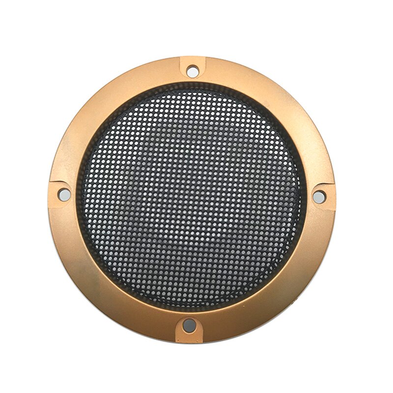 2Pcs 2/3 Inch Speaker Net Cover High-grade Car home mesh enclosure speakers Plastic Frame Metal iron wire Grilles Speaker