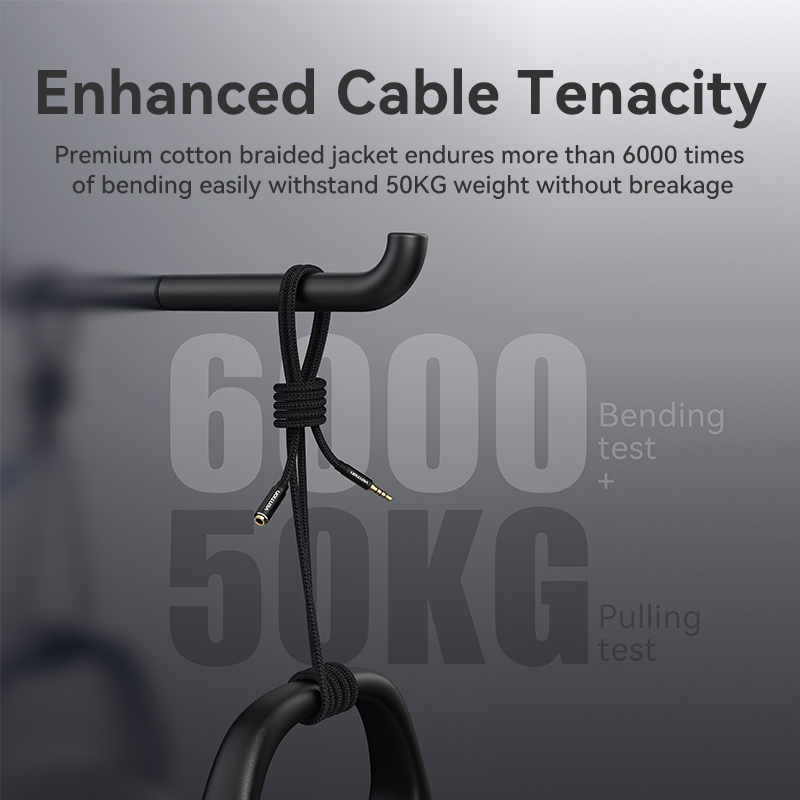 Vention 3.5mm Jack Audio- Verlängerung Kabel Pro Wagen PC TV Laptop schalten männlich zu weiblich Stereo 3.5 Kopfhörer Aux erweitern Adapter Kabel