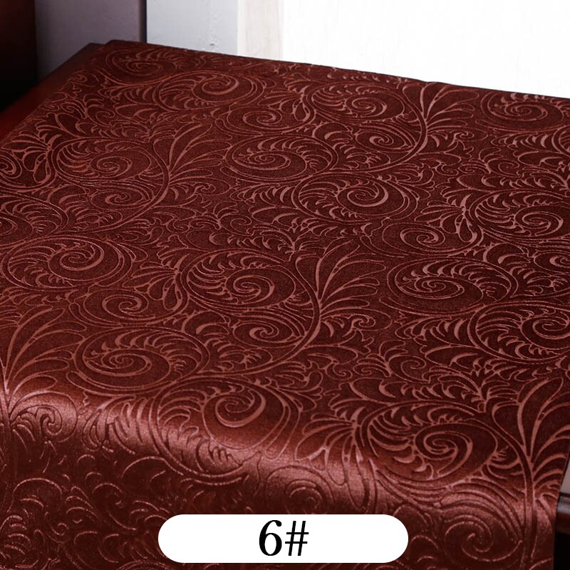 145cm Wide Embossed Golden Upholstery Velvet Fabric For Sofa Burnout Velvet Cloth Curtains Purple Grey Red by the Meter: 6