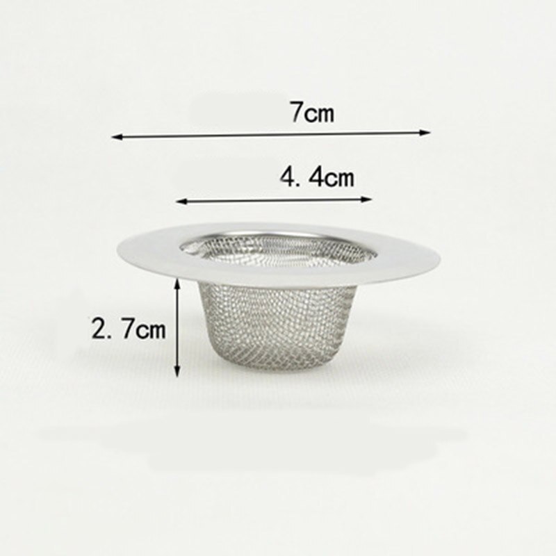 Rvs Spoelbak Zeef Keuken Riool Preventie Van Verstopping Afvoerputje Badkamer Zeef Puin Cleaner Voedsel Afval: E