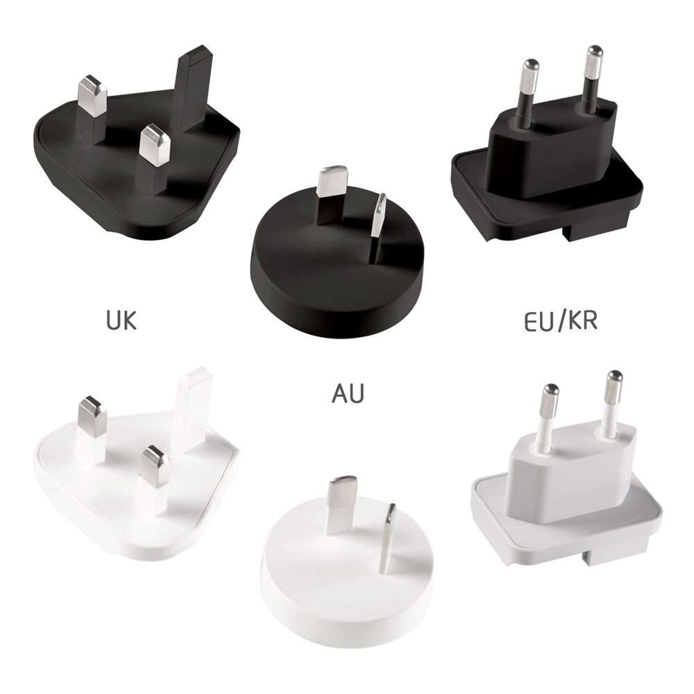 Eu/Au/Uk/Kr Plug Adapter Converter Voor Onze Lader
