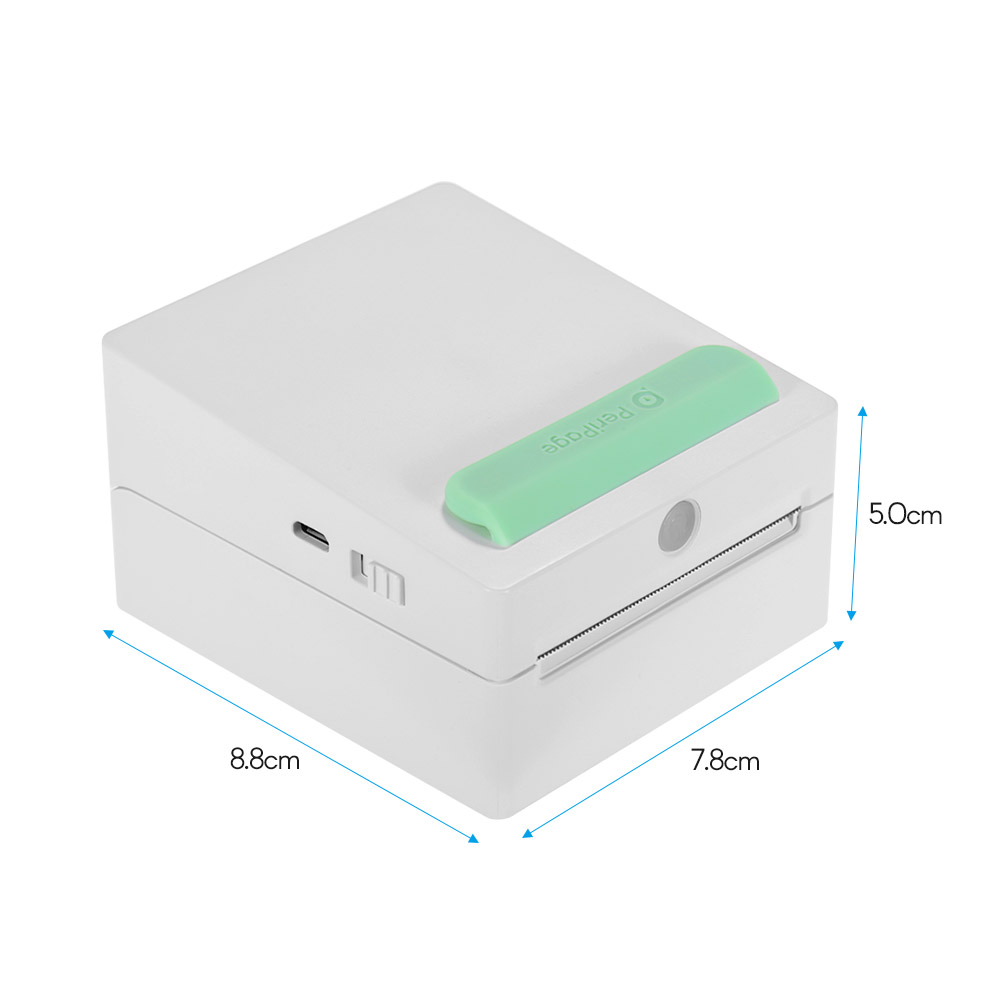 Mini Pocket Wireless Bt Printer Draagbare Mini Camera Clip Label Memo Sticker Ar Foto Printer Voor Android Ios Smartphone