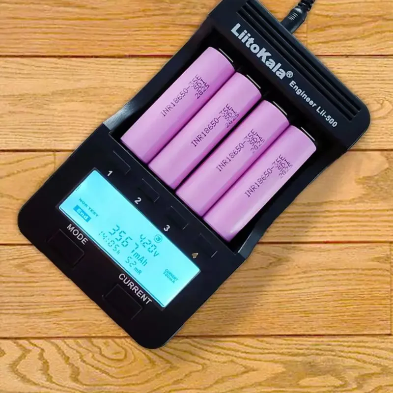 Nova bateria original 18650 35e 3.7v 3500mah descarga 18650 bateria de íon-lítio 3.7v bateria recarregável