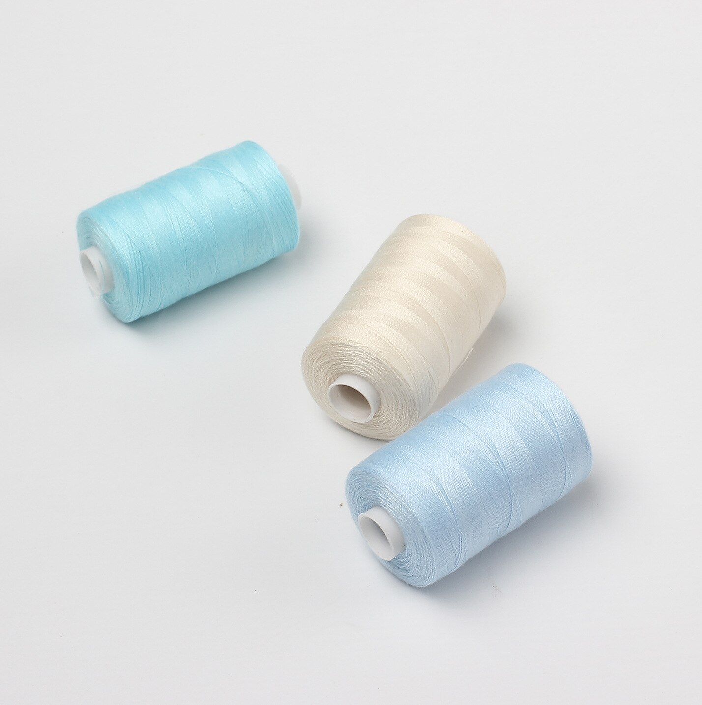 24 Spools/Lot Multi Color 40S/2 Polyester Thread For Sewing Machine, 1000 Yards/spool Sewing Quilting Embroidery Thread