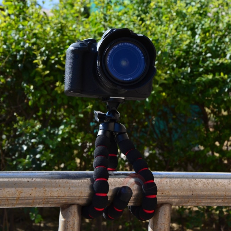 Trípodes de pulpo de araña Flexible Mini trípode móvil Gorillapod para iPhone GoPro Canon Nikon Sony tabla para cámara teléfono de escritorio