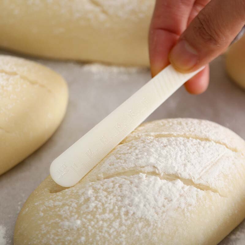 Cuțit de feliere pâine baghetă practic patiserie europeană tăietor de pâine unelte de tăiat patiserie cu lamă din oțel carbon tija pp