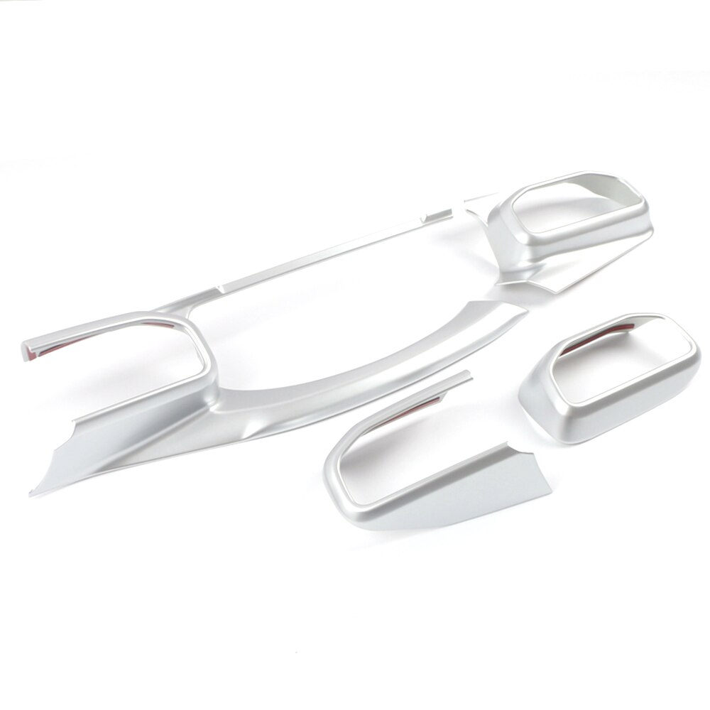 Chrome Carbon Look Voor Ford Explorer Center Console Dashboard Airconditioning Outlet Panel Cover Frame Trim Accessoires: SL