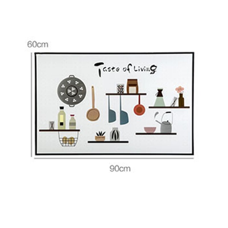 Wallpaper kitchen stickers against grease heat-resistant kitchen home decoration Wallpaper