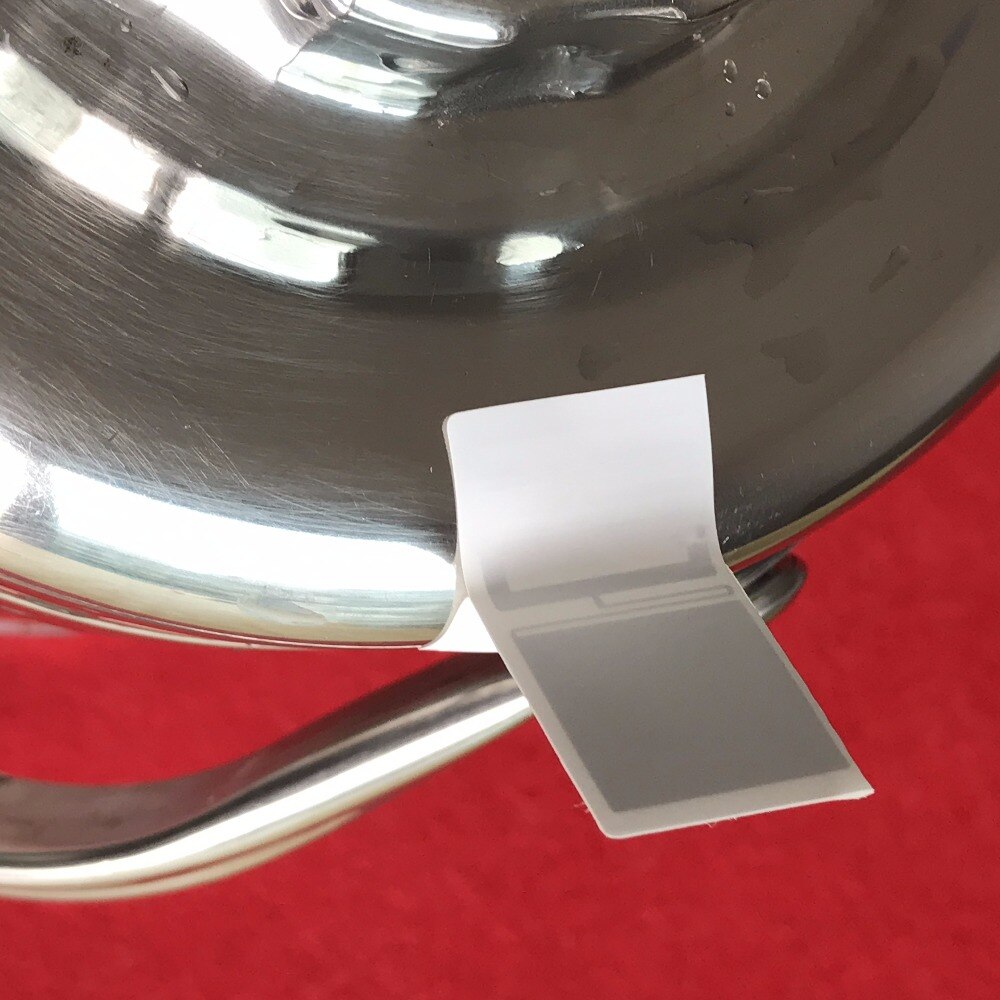 Etiqueta electrónica W3640 RFID UHF no tripulada para supermercado se pueden imprimir pegatinas de metal etiquetas RF