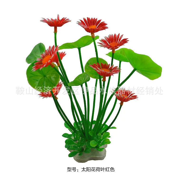 Artificial Aquarium Decor Plants Plastic Aquatic Plants Underwater Plants Aquarium Accessories Decoration Piante Acquario: black