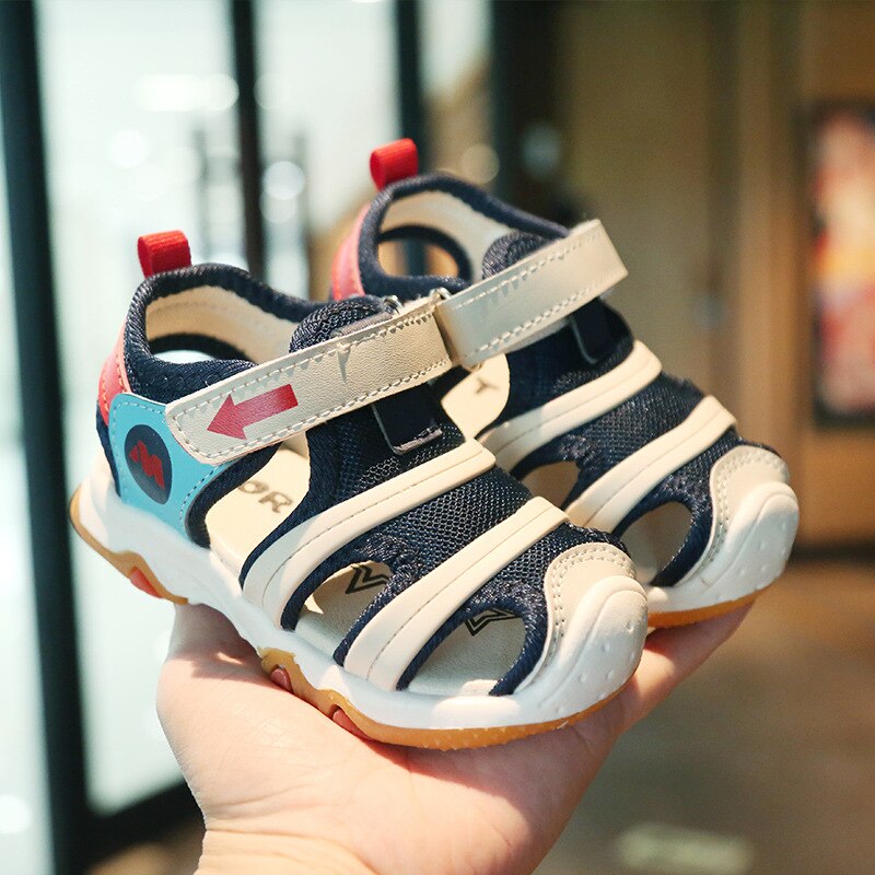 Jongens meisjes strand sandalen kinderen slippers zomer kinderschoenen weerstand ademend zacht antislip baby sandalen