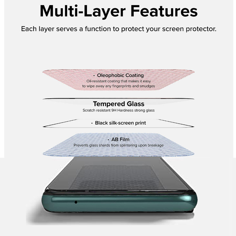 [Odblokowanie odcisków palców] Oleofobowe szkło ochronne robić Google piksel 9 zawodowiec XL, piksel 9 zawodowiec, piksel 9 Folia hartowana na ekran