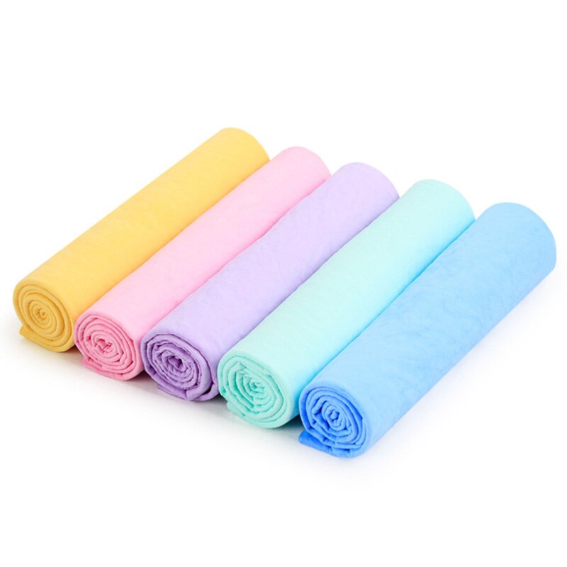 5 Color Pet Dog Cat Bath Towels Good Absorbent Pets Grooming Cleaning Supplies 43*32*0.2 CM
