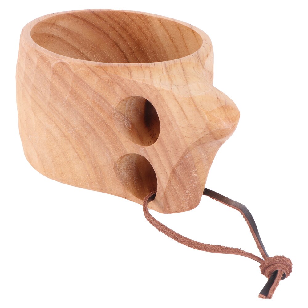 270ML de madera de caucho de taza de la taza de café de la taza para tomar agua-15x8,5x6cm (Carey taza): Default Title