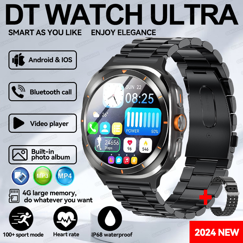 Moda Nuovo DT Orologio 7 Ultra Smart Orologio da uomo NFC GPS Riproduzione video 3D Chiamata Bluetooth Sport Auricolari TWS impermeabili Modalità Orologio: Rosa