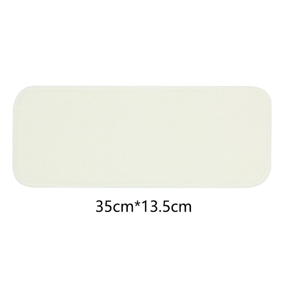 Fralda de pano reutilizável para crianças, fralda de pano bege lavável com 3 camadas super absorvente de água, lavável, venda quente
