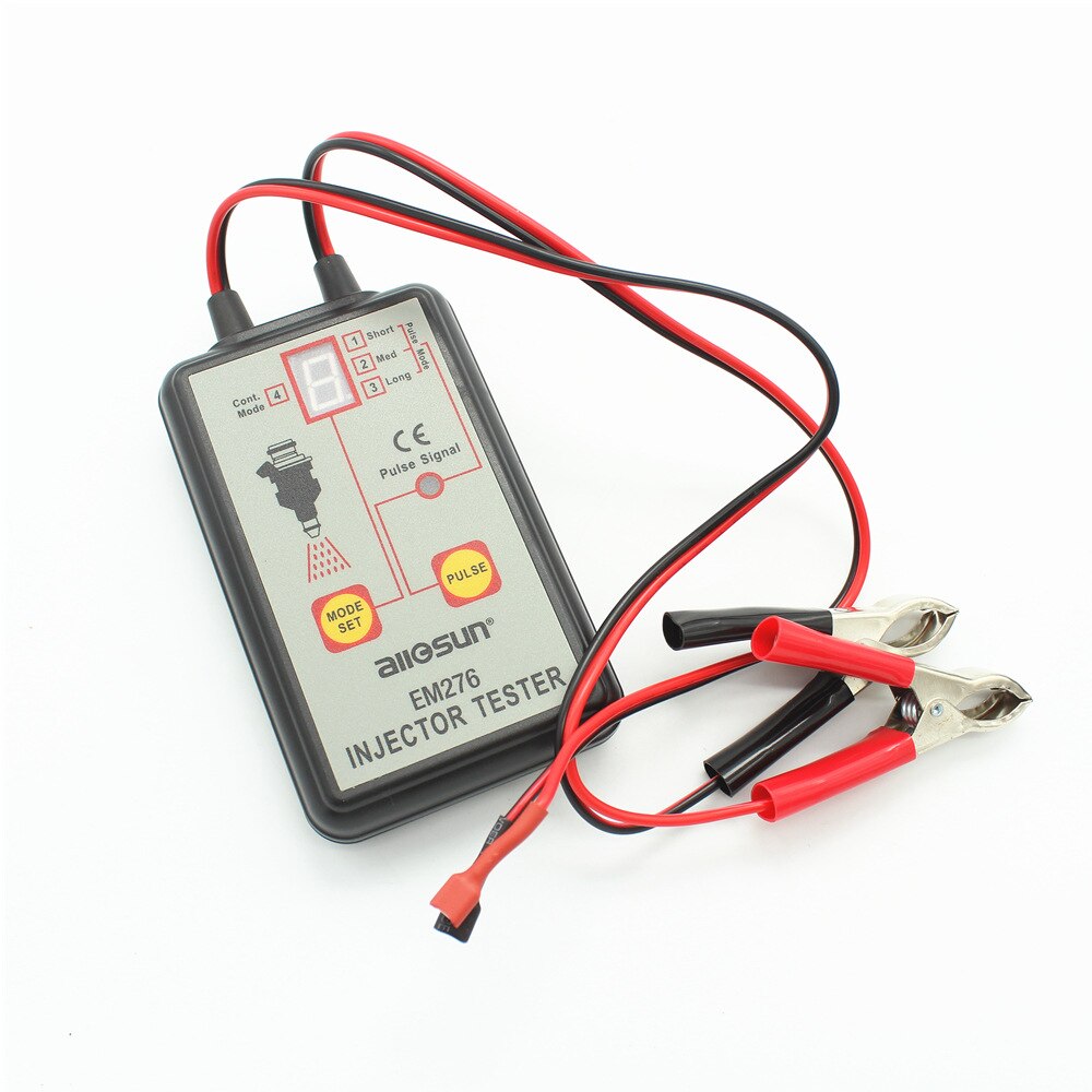 ALL SUN EM276 Injector Tester Fuel Injector 4 Pluse Modes Tester Powerful Fuel System Scan Tool Car Injector Nozzle Tester