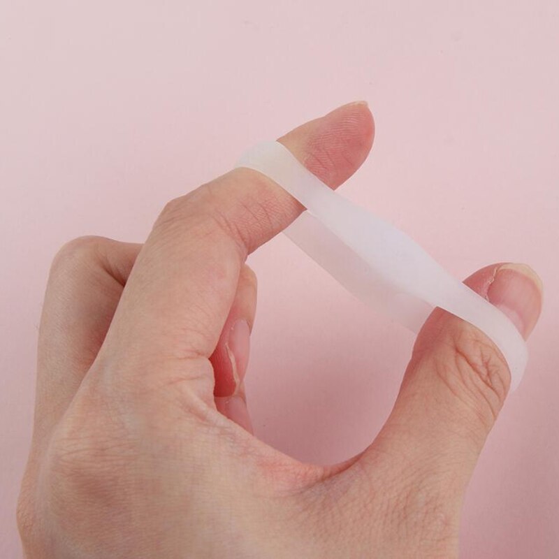 2Pcs Silicone Pinkie Thumb Valgus Finger Corrector Bunion Little Toe Separator Remove Corns Feet Remove Calluses Foot Care Tool