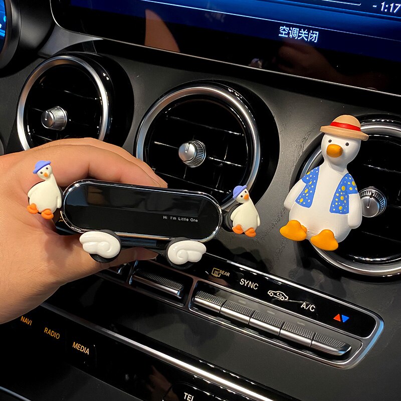 Leuke Auto Telefoon Houder Universele Auto Accessoires Airconditioning Outlet Decoratie Gps Navigatie Frame Bevestigingsbeugel: M